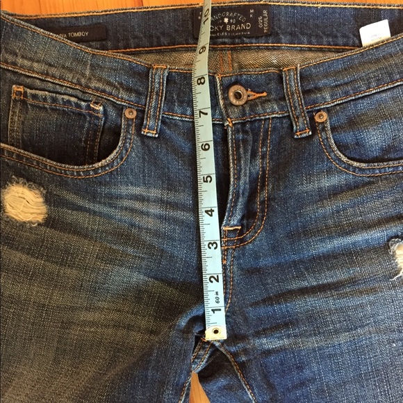 Lucky brand Sienna Distressed Boyfriend Jeans - Picture 9 of 14